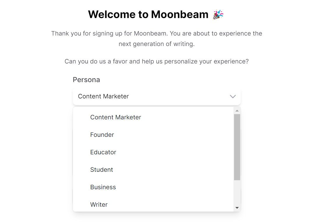 What is Moonbeam AI Writer?