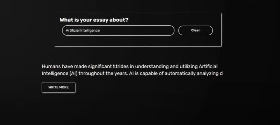 Caktus AI Essay Writer 