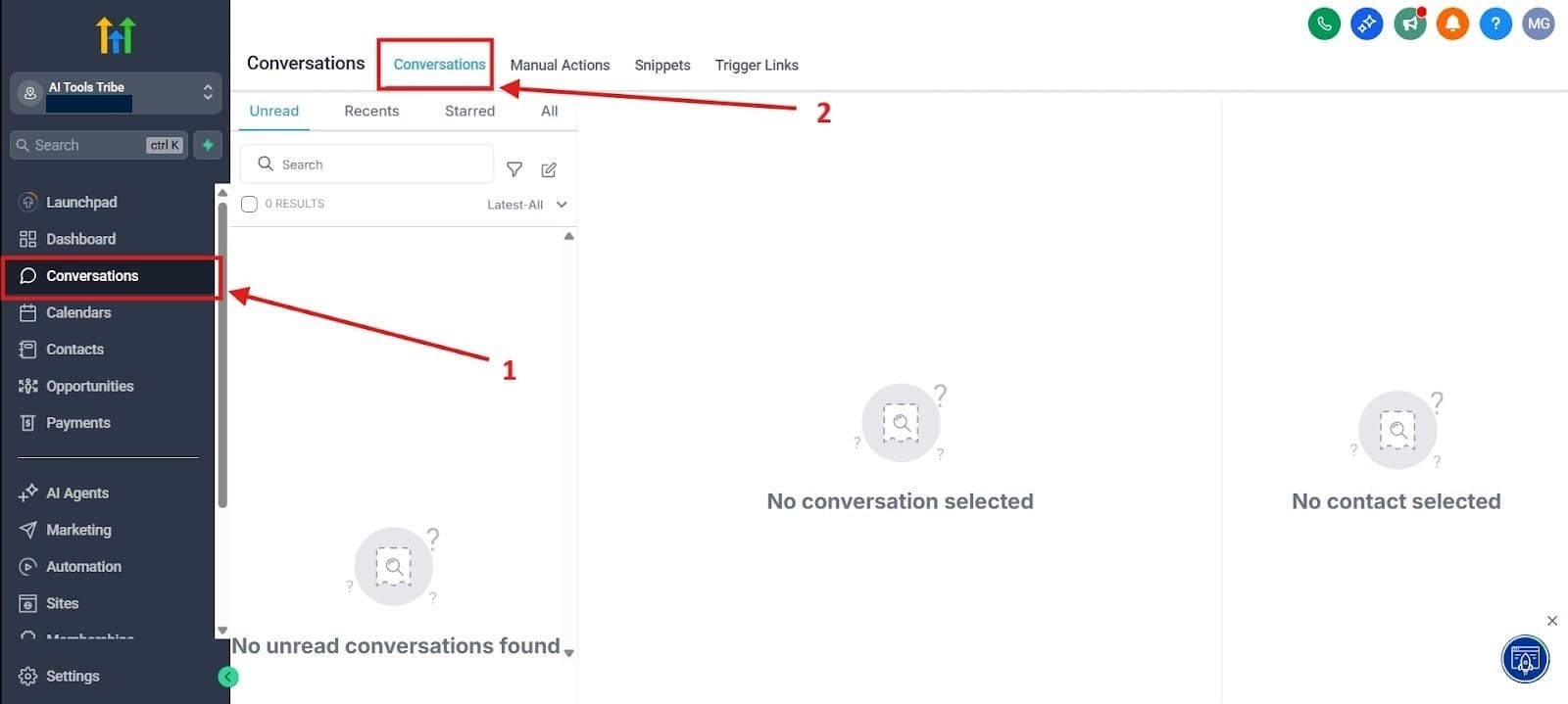 Use the image found here to get to your social media conversations.