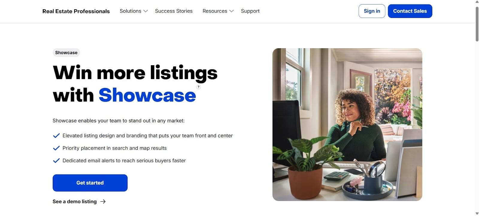 Zillow interface showing enhanced property listing features for buyer inquiries.